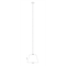 Z-Lite Lilly Pendant, 1-Light, 18 In.W x 13.5 In.H, Modern Gold/Modern Gold 2307-18MGLD - alternate 3